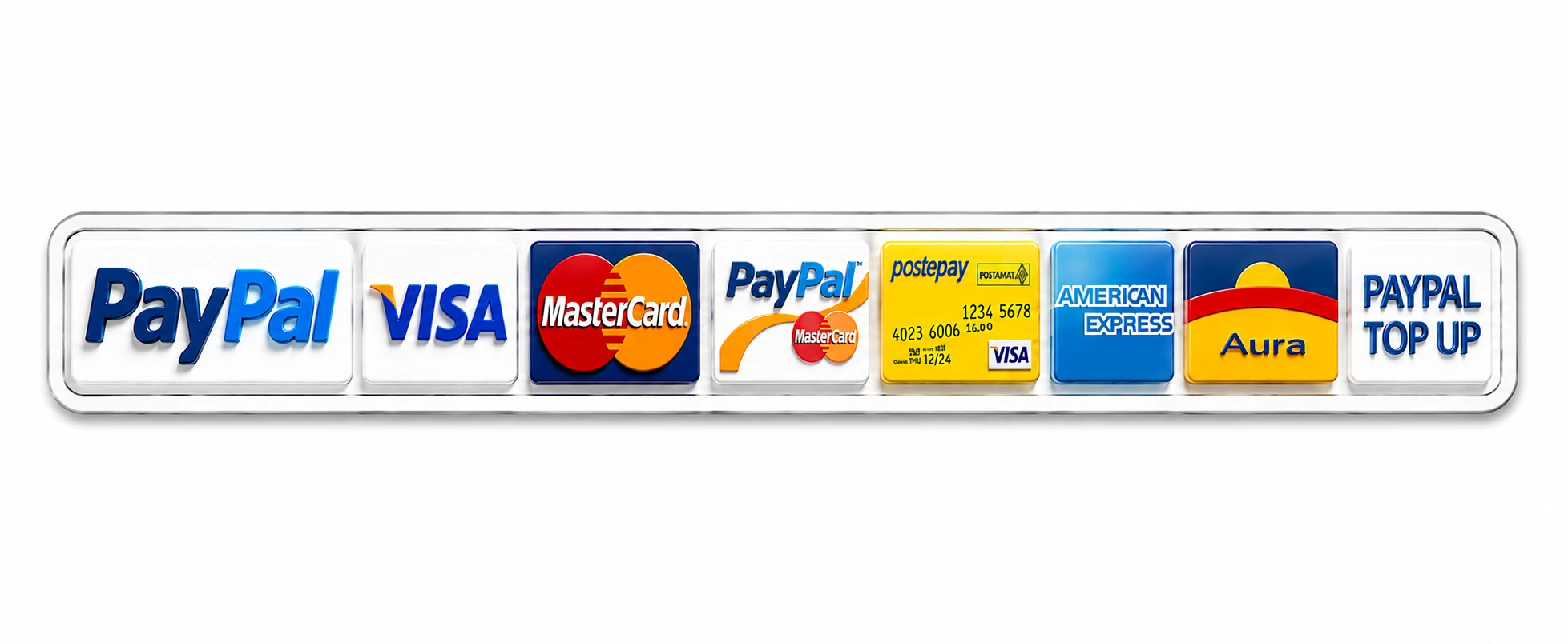 Metodi di pagamento accettati